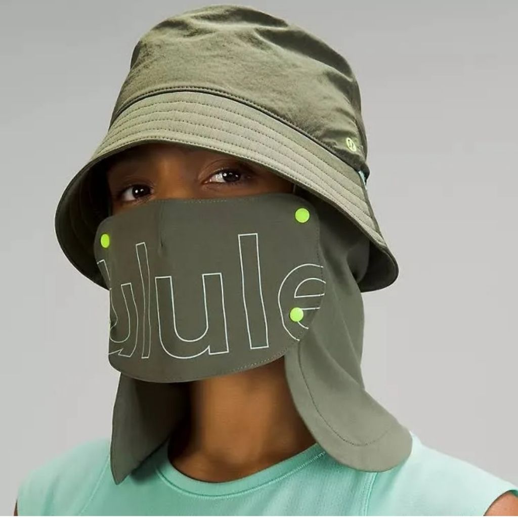 Desert — olive bucket hat